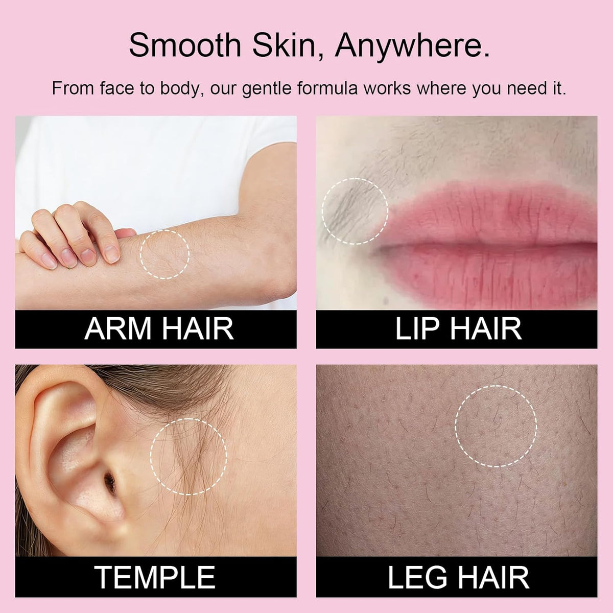 FairySecret® Hair Removal Cream Set – Gentle for Sensitive Skin