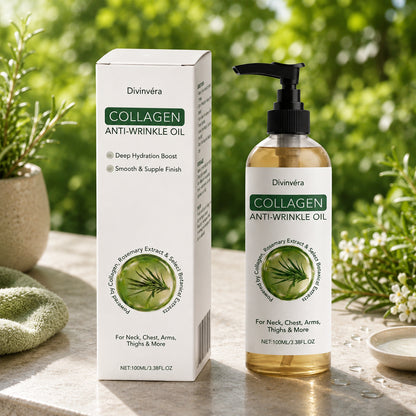 Divinvéra Collagen Oil | Tightens and lifts sagging skin by 98% within 24 hours
