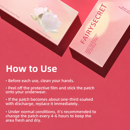 FairySecret® Snow Lotus Herbal Steam Pads for Feminine Freshness & pH Balance