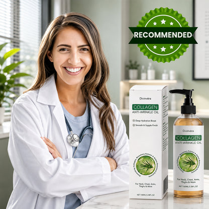 Divinvéra Collagen Oil | Tightens and lifts sagging skin by 98% within 24 hours
